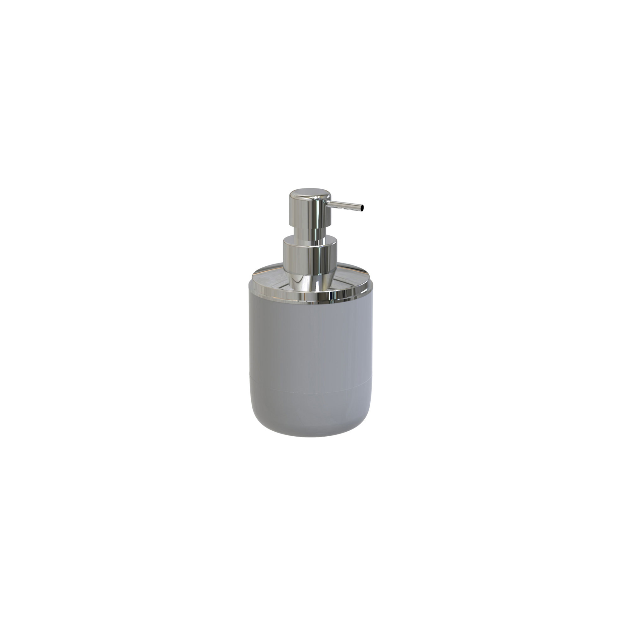 LİMA XL SIVI SABUNLUK KROM DEKORLU -GRİ