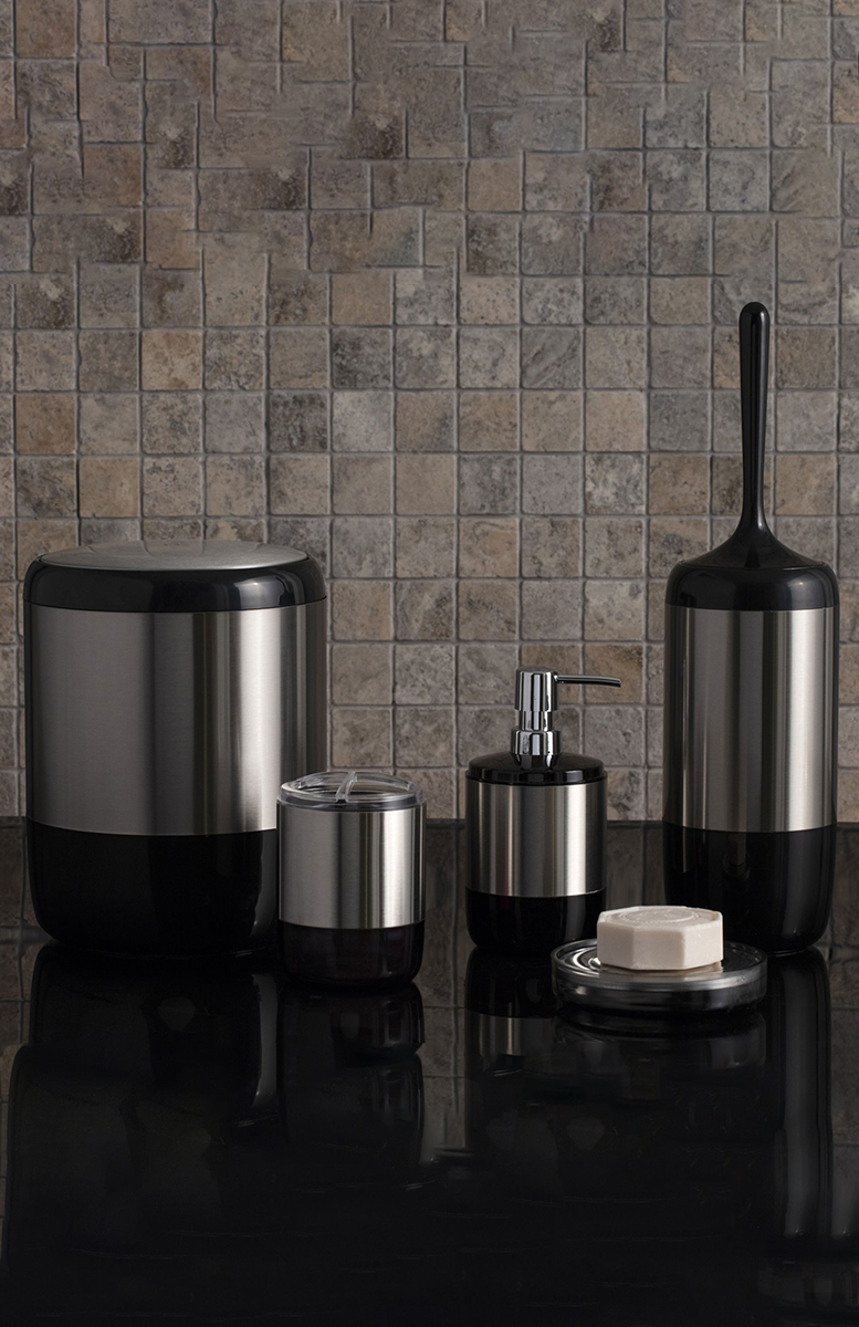 LİMA XL  BANYO SETİ / ŞEFFAF SİYAH