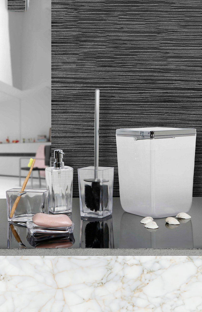 BİGA  BANYO SETİ / ŞEFFAF