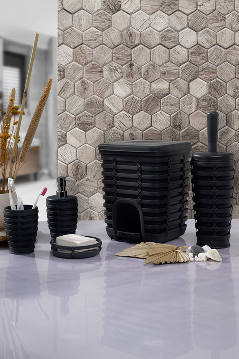 PALM  5 Lİ BANYO SETİ / GRİ