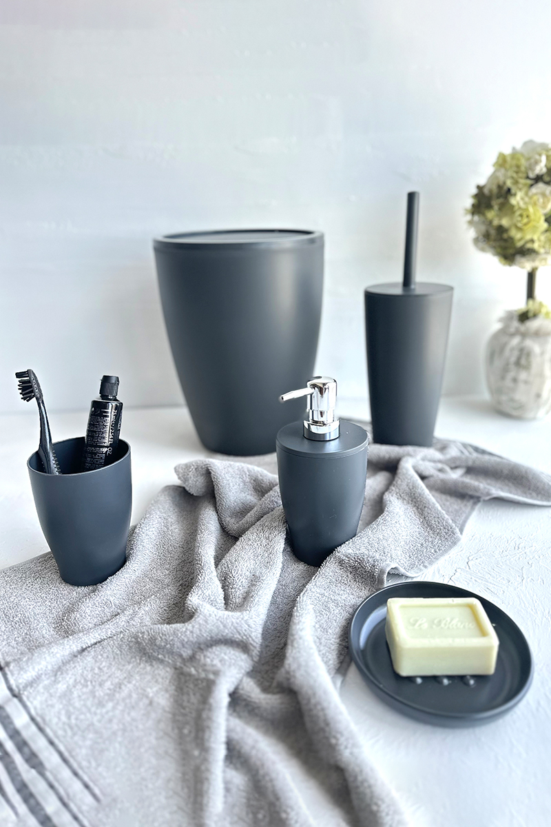 PURE BANYO SETİ 5Lİ - GRİ
